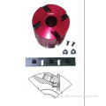 Red Aluminum Body Planing Cutter Head (ii) For Woodworking